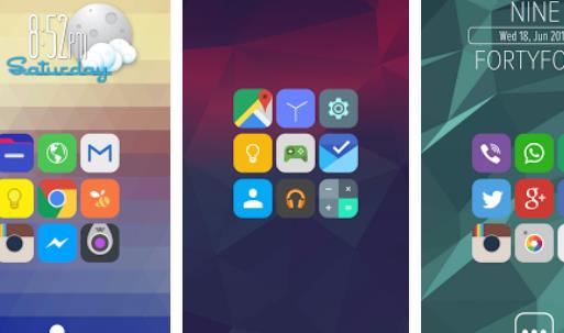 Gameplay screenshot from alos icon pack for Android