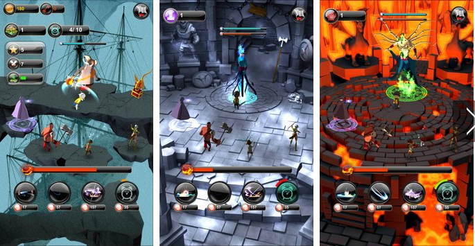 Gameplay screenshot from alt hero fastest level up rpg for Android