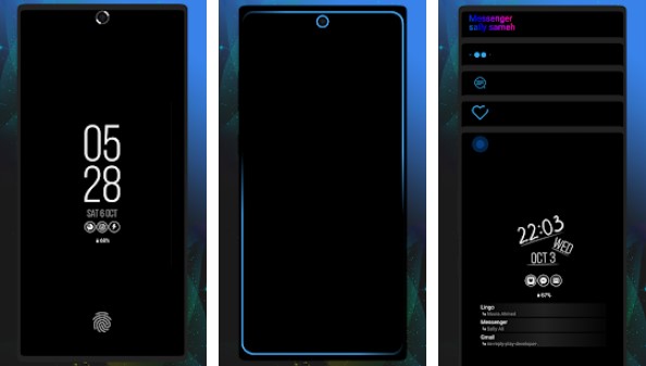 Gameplay screenshot from always on edge not only led for Android