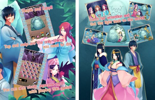 Gameplay screenshot from amaterasu the best goddess in japan for Android