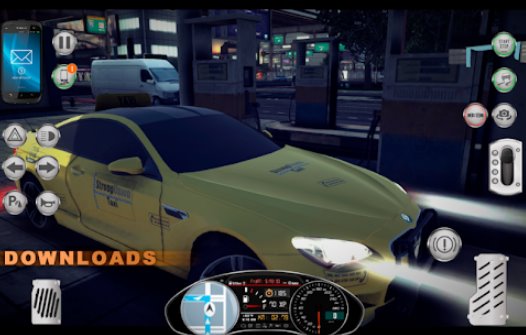 Gameplay screenshot from amazing taxi simulator v2 2019 for Android