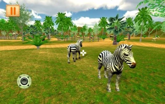 Gameplay screenshot from amazon rainforest vr zoo animals cardboard for Android