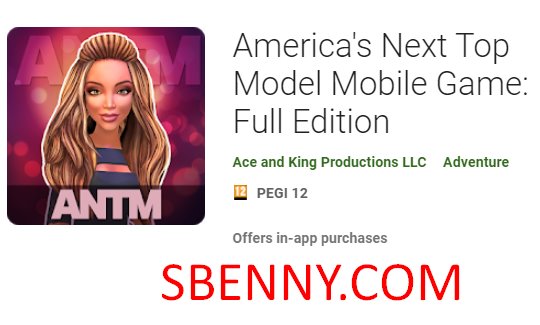 america s next top model mobile game full edition