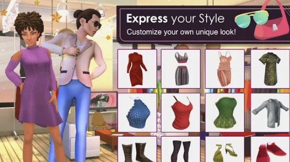 Gameplay screenshot from america s next top model mobile game full edition for Android