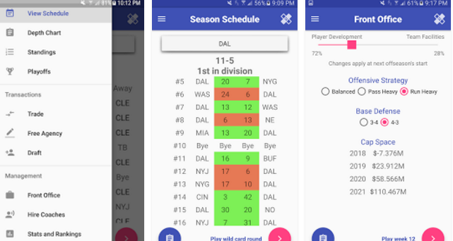 American-Football-Manager MOD APK Android