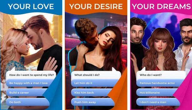 Gameplay screenshot from Amour: Love Stories for Android