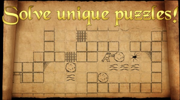 Gameplay screenshot from ancient tomb adventure labyrinth puzzle and riddle for Android
