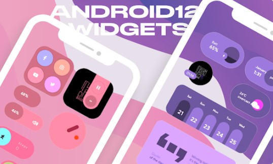 Android 13 materiale kwgt MOD APK Android