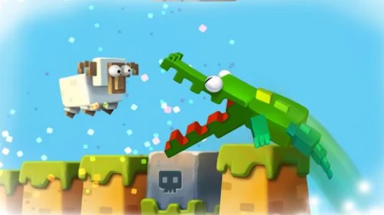 Gameplay screenshot from animal run exciting adventure for Android