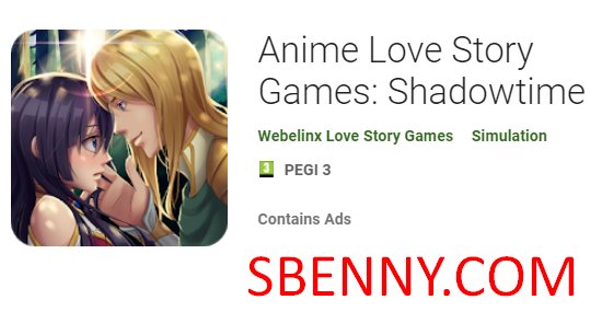 Anime Love Story Games: Shadowtime No Ads MOD APK Download