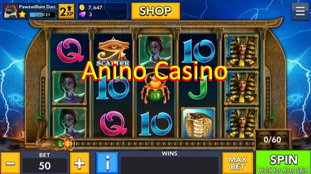 Anino Casino: دستگاه های حافظه و بازی های کازینو