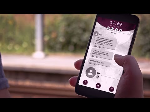 Gameplay screenshot from another lost phone laura s story for Android
