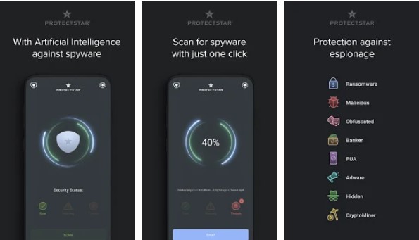 scanner anti spia e spyware MOD APK Android