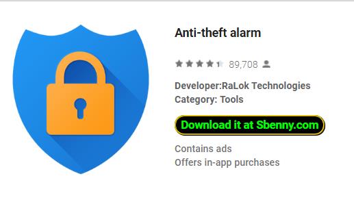 anti theft alarm