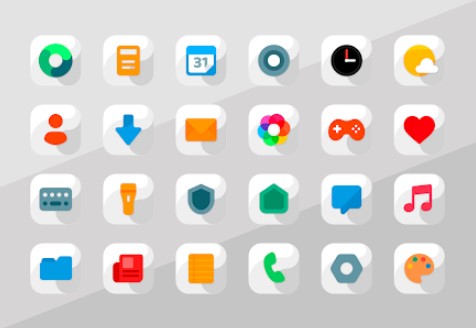 anubis paquete de iconos blancos MOD APK Android