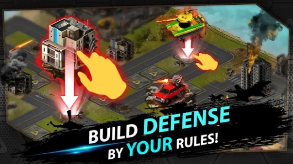 Gameplay screenshot from aod art of defense tower defense game for Android