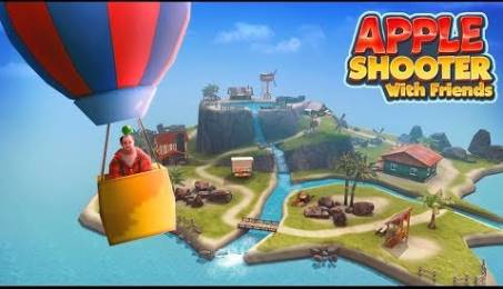apple shooter with online friends