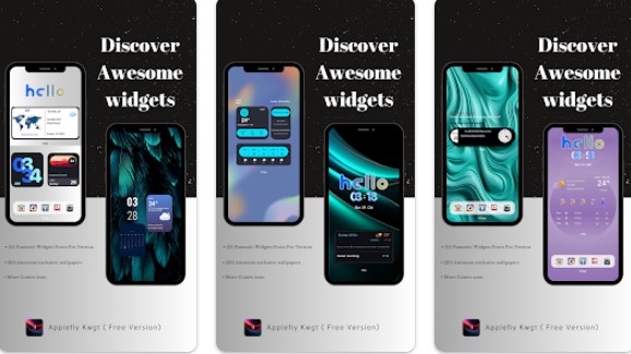 Gameplay screenshot from applefiy widgets for Android
