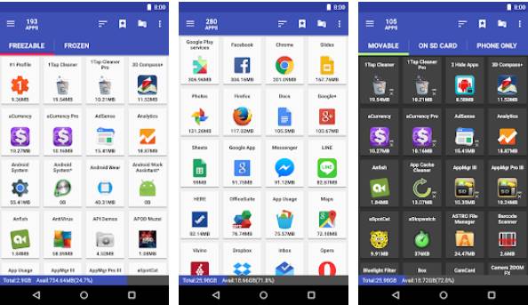 appmgr pro III app 2 sd ndhelikake lan beku app APK Android