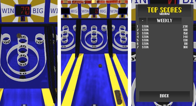 Gameplay screenshot from arcade roller for Android