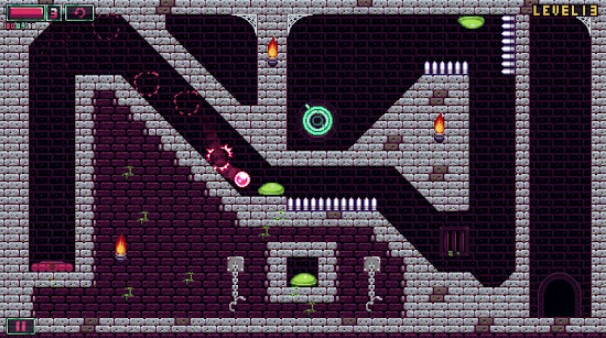Gameplay screenshot from arcane golf for Android
