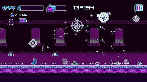 Gameplay screenshot from archer dash 2 retro runner for Android