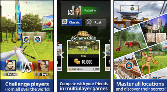 Gameplay screenshot from archery king for Android