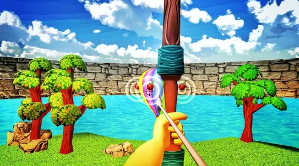 Gameplay screenshot from archery master man 3d for Android