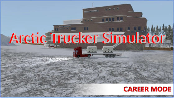 simulador de camionero ártico