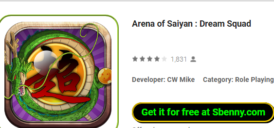 arena of saiyan dream squad
