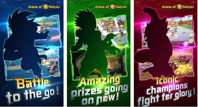 Gameplay screenshot from arena of saiyan dream squad for Android