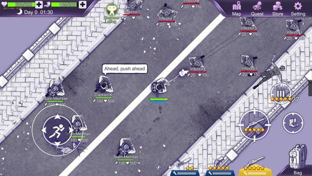 Gameplay screenshot from Ares Virus for Android