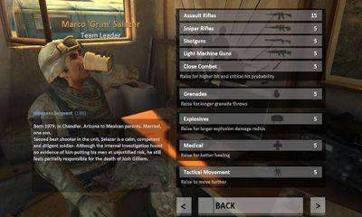 Gameplay screenshot from arma tactics for Android