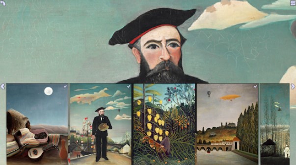 Gameplay screenshot from art by numbers 2 post impressionists for Android