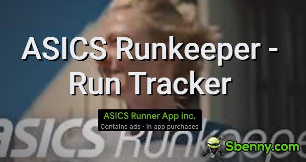 asics runkeeper run tracker