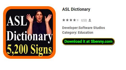 فرهنگ لغت ASL