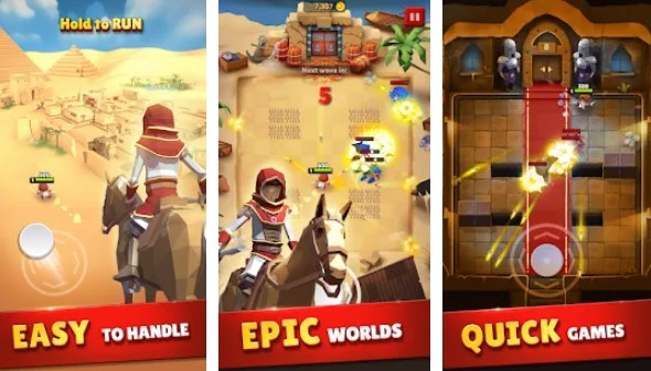Gameplay screenshot from assassin hero stealth hunter for Android