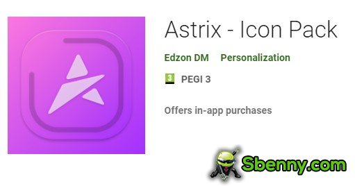 pakkett tal-ikona astrix