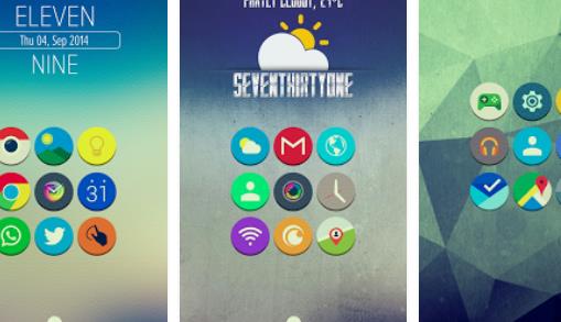 Gameplay screenshot from atran icon pack for Android