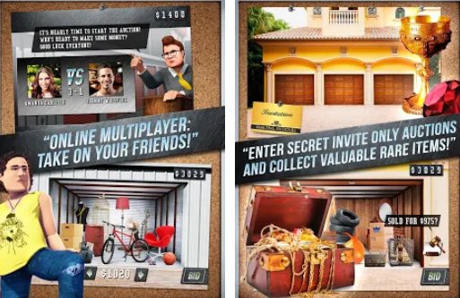 Gameplay screenshot from auction wars storage king for Android