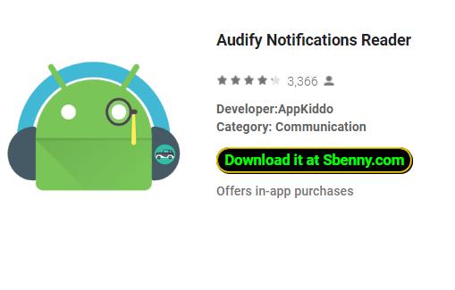 Audify Notifications Reader Mod Apk Android Download