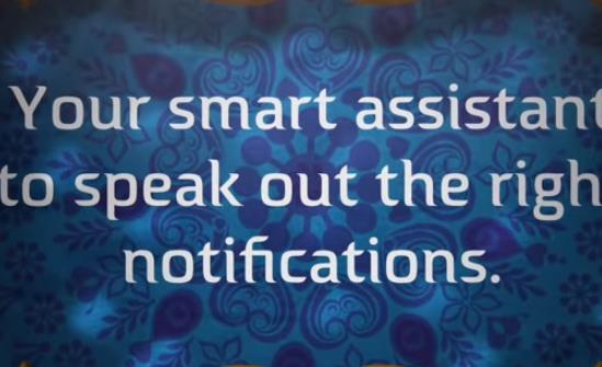 Gameplay screenshot from audify notifications reader for Android