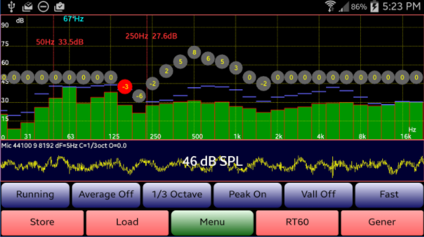 Gameplay screenshot from audiotool for Android