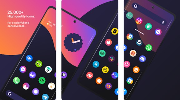 Gameplay screenshot from australis icon pack for Android