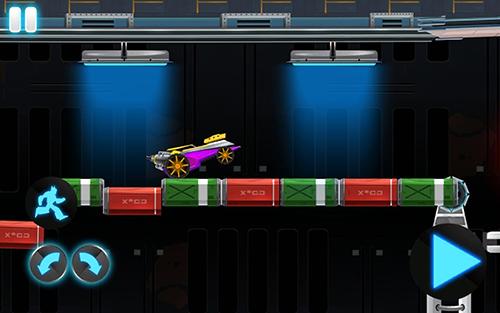 Gameplay screenshot from automatrons shoot and drive for Android