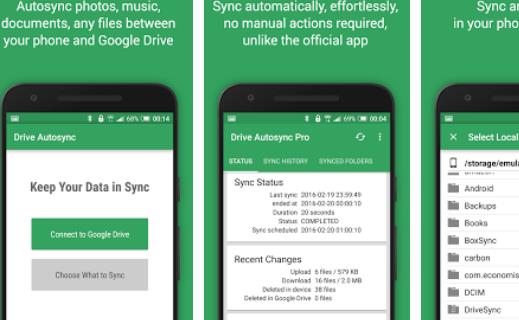 sincronização automática do google drive MOD APK Android