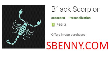 b1ack scorpion