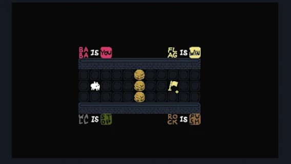 Gameplay screenshot from baba is you for Android