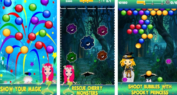 Gameplay screenshot from baby witch for Android