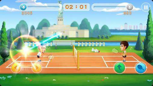 Gameplay screenshot from badminton star 2 for Android